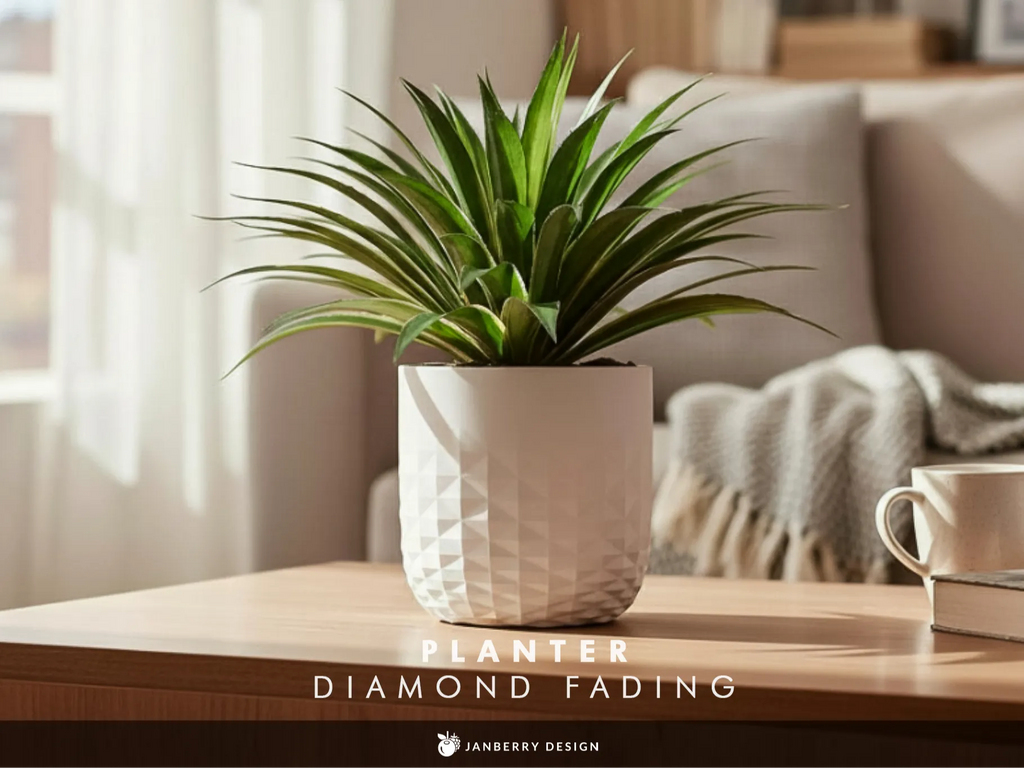 Pflanzgefäß Verlaufender Diamant
